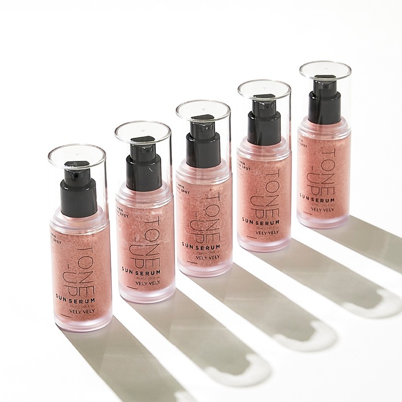 [1+1] 3-Second Tone-Up Velybly Vitamin Spot Tone-up Sun Serum 30ml+30ml