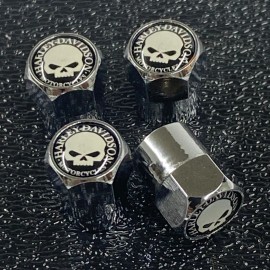 Newstar HARLEY DAVISON WHEEL VALVE STEM CAPS Sportster Softail HERITAGE V ROD FORD F150