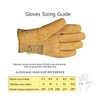 Weldas® leather driver's gloves for general purpose, Straight thumb, Elastic