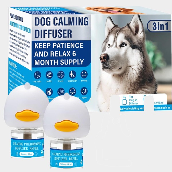 SUOOCH Dog Calming Diffuser 3 in 1 Appeasing Dog Pheromones