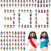 Bememo 300 Pcs Little Jesus Figures Bulk Original Design Mini