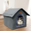 Whiwhi Cat House Cat Cave for Indoor Dog House with