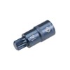 TOP-VIGOR Triple Square Spline Bit Socket, 1/2" Drive x M14