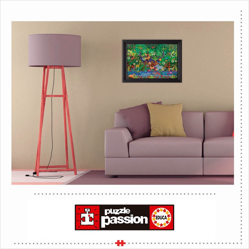 Educa 19245 - Rompecabezas de 500 Piezas, Selva