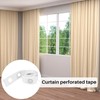 5M Eyelet Tape for Curtains 40 Rings Accessories for Sewing