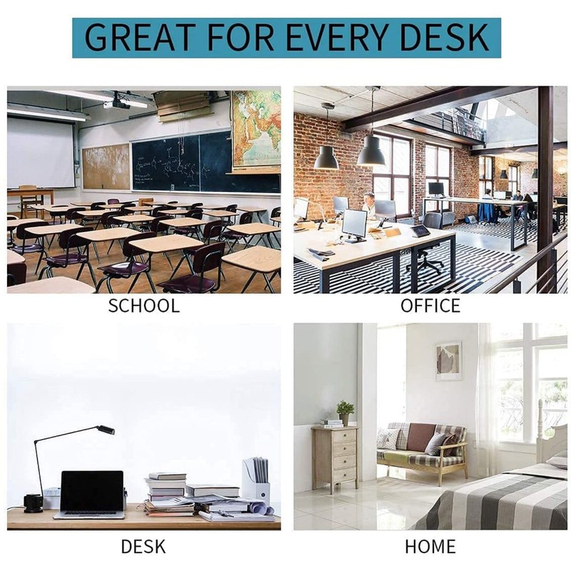 Vlando Desk Organiser with Drawer, Leather Office Stationery Desk Tidy