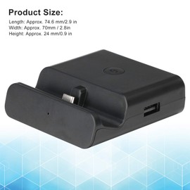 MUNEFE Switch Video Converter, TV Switch Adapter, TV Dock to Keep Your Console Safe and Stable