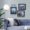 VCK 8x10 Solid Wood Picture Frame Set of 5,Textured Exclusive
