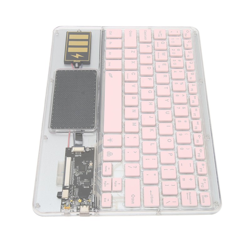Wireless Bluetooth Keyboard Multifunctional Acrylic Keyboard for Windows for Android