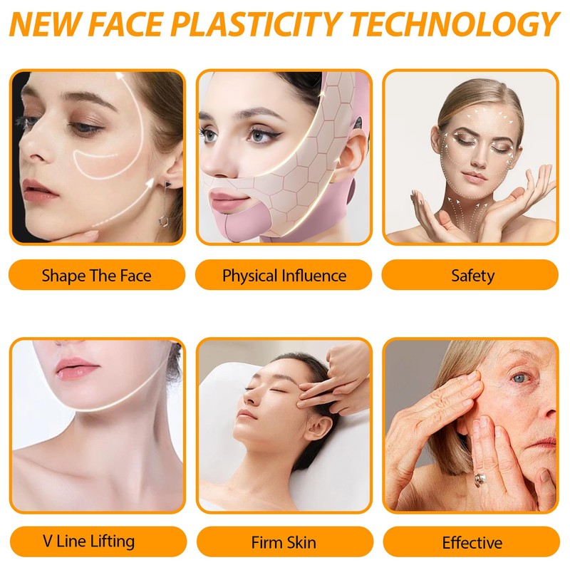 V Line Face Lifting Chin Mask Face Bands Chin Strap