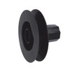 Amig - Black Nylon Roller Shutter Shaft Bearing Belt Pulley