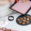 4pcs Non-Stick English Muffin Rings Stainless Steel Cooking Molds for