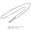 USHOBE Whistle Pendant Necklace Alloy Outdoor Emergency Whistle Emergency Survival