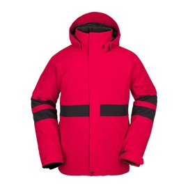 Volcom Men's Standard Jp Insulated Snowboard Jacket, Red S3, XX-Large