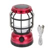 Camping Lantern ABS Plastic Portable USB and Solar Charging Survival