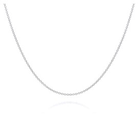 SA Chains 2mm sterling silver 925 Italian BELCHER rolo cable round link marine chain necklace chocker bracelet anklet with spring ring clasp - inch 24"/60cm