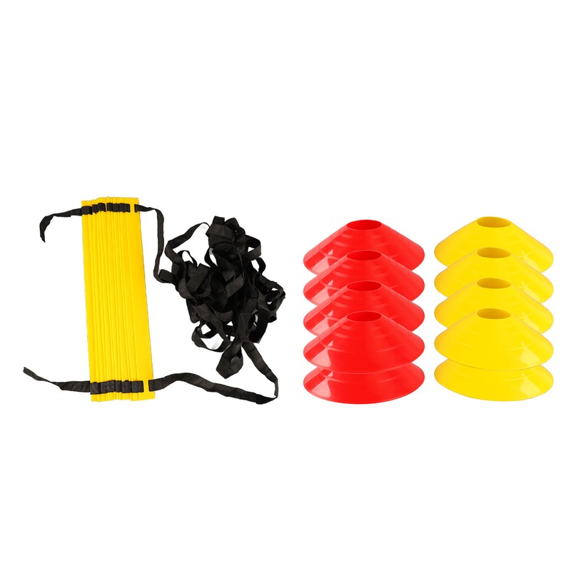 Speed Agility Train Kit Agility Football Ladder Soccer Cones Training