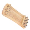 Guzheng Finger Trainer,Wooden 6 String Fingering Practice Tool,Mini Musical Instrument