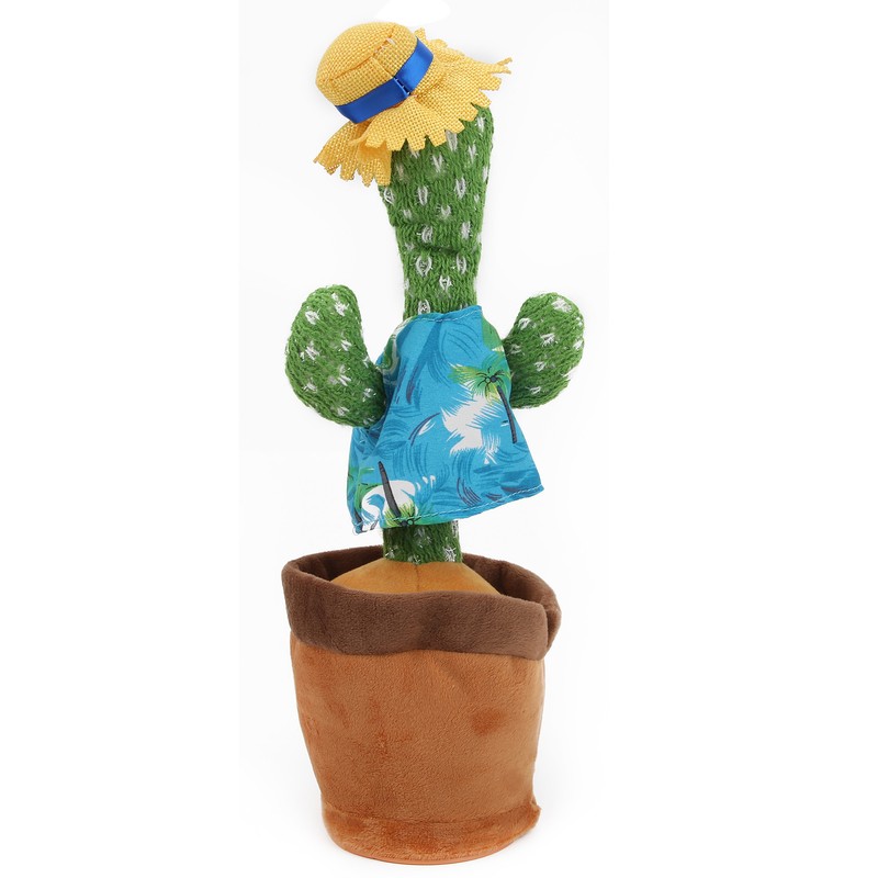 Cactus Plush Toy Multifunction Electronic Cacti Plaything Singing and Dancing