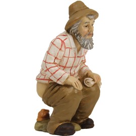 FADEDA Cagones/Height: 7 cm/Hand-Painted/Detailed Nativity Scene Figures - Christmas Table Decoration Nativity Accessories