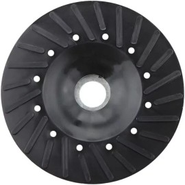 Local Stock in US -1 Pack - 4-1/2" X 5/8"-11 Resin Fiber Disc Backing Pad with Lock Nut for Grindermaterial: Plastic, grit: /, size: 4.5''x5/8'''-11