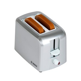 Theo Klein 9210 Tostapane Bosch con Funzione di tostatura Meccanica I Include 2 fette di Toast Giocattolo I Dimensioni: 15 cm x 12 cm x 10,5 cm I Giocattoli per Bambini dai 3 Anni in su