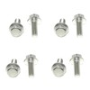 M5 (5mm x 20mm) Flanged Hex Bolt (Fully Threaded Setscrew)