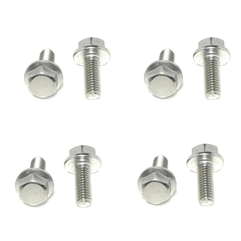 M5 (5mm x 20mm) Flanged Hex Bolt (Fully Threaded Setscrew)