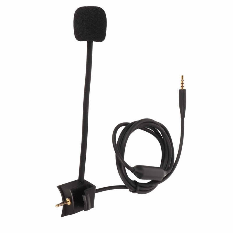 Boom Mic Cable Professional Noise Reduction Replacement Headphone Boom Microphone