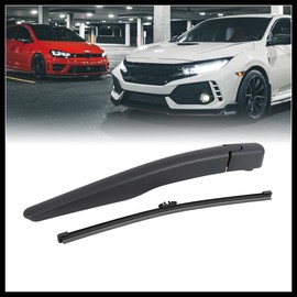 Hihaha Rear Windshield Wiper Blade Arm Set Replacement for Ford Escape 13-24 Explorer 11-24 Ecosport 18-23 for Lincoln MKC 15-19 MKX 16-19 Navigator 18-24 Durable Material