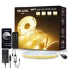 MILADALED COB LED Strip Light 3000K 40FT/12M Warm White Led