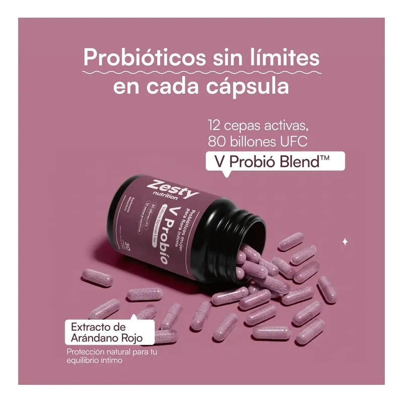 Zesty Probío Billones Ufc Equilibrio Bienestar Femenino Sabor