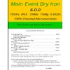 Main Event Water Soluble Dry Iron 6-0-0
