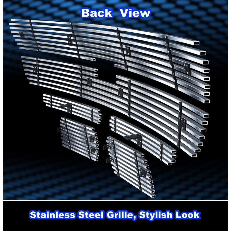 Off Roader eGrille Stainless Billet Grille Combo Compatible with 2003-2005