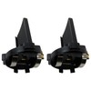 Gxcdizx 2x H7 Headlight Bulb Socket Retainer Holder Adapters 5K0-941-109