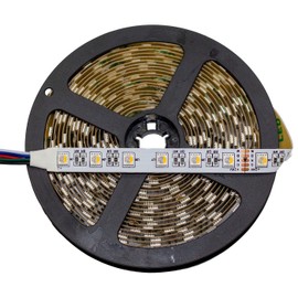 RGBW RGB+W 6000K LED Strip 4in1 Chip 500cm 5m ; IP20 ; 300LEDs ; 24V