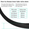 29 Inch Bicycle Inner Tube FV48 mm Presta Valve, 29
