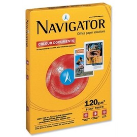 Navigator Colour Documents Paper Ultra Smooth 120gsm A4 White Ref NCD1200009