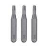 sourcing map 3pcs SQ0 Square Screwdriver Bit 5/32" Hex Shank