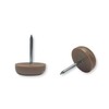 3/4" Inch Furniture Nail Glides Hardwood Floors Nylon Protectors 18mm
