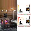 Wood Stove Fan 6 Blades Heat Powered Burning Fireplace Fan