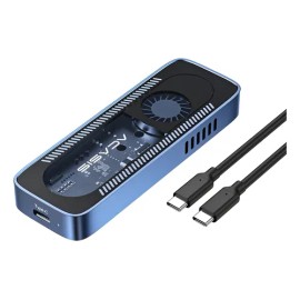 Ventilador Integrado Acasis Usb 3.1 M.2 Nvme Ssd De 10 Gbps