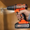loonpon 20V MAX Lithium Cordless Drill/Driver with Dual-Speed & Torque