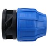 32mm MDPE End Stop Water Pipe Cap Shut-Off Compression Fitting
