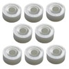 M5 Wide White Nylon Spacers Insulating Washers for M5 M6