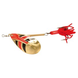 ONDEX Classic Spinner Red / Gold / Black - SIZE 2 Fishing