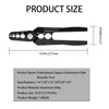 Manual Copper Tube Rounder 6 Hole Pipe Bender Tool -