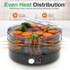 NutriChef Food Dehydrator Machine - Professional Electric Multi-Tier Food Preserver,
