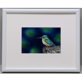 Saikosha Figurine - 22 x 27 cm Saikosha Cloisonne Frame Kingfisher 111-06