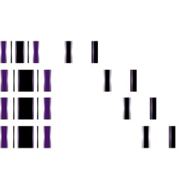 White Water Archery Laminated Purple Traditional 12 Crest Arrow Wraps 15 pk Choose Length Width (5, 1.12)